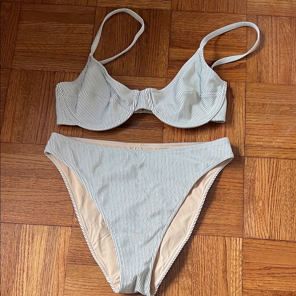 Zulu & Zephyr Signature Striped Bikini Set